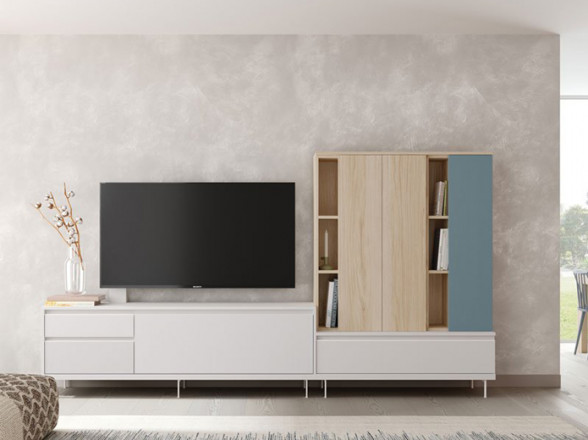 Oferta salón moderno en Madrid - Muebles Valencia