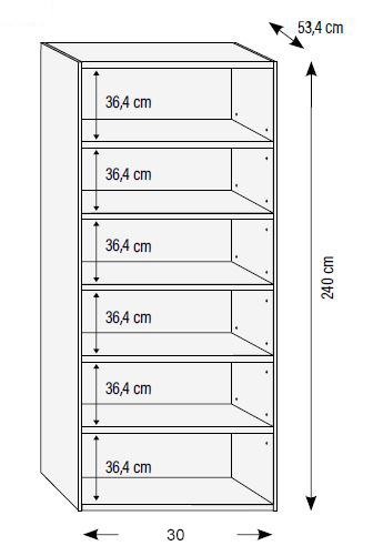Estanterías para habitaciones juveniles de Muebles Orts
