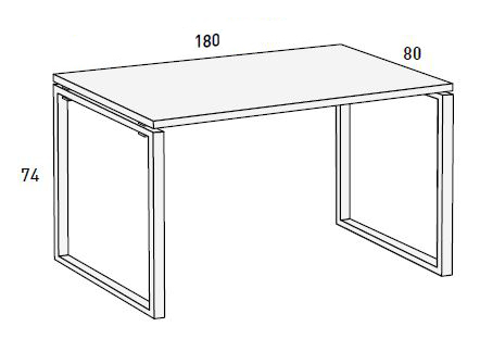 Escritorio para teletrabajo de Muebles Orts
