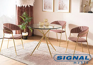 Conjunto de mesa y sillas de Signal Meble en muebles.tienda